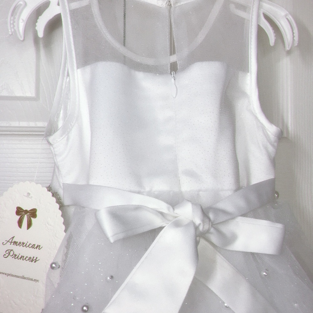 👗 NEW Toddler Girls Ruffled Lace Dress 👗